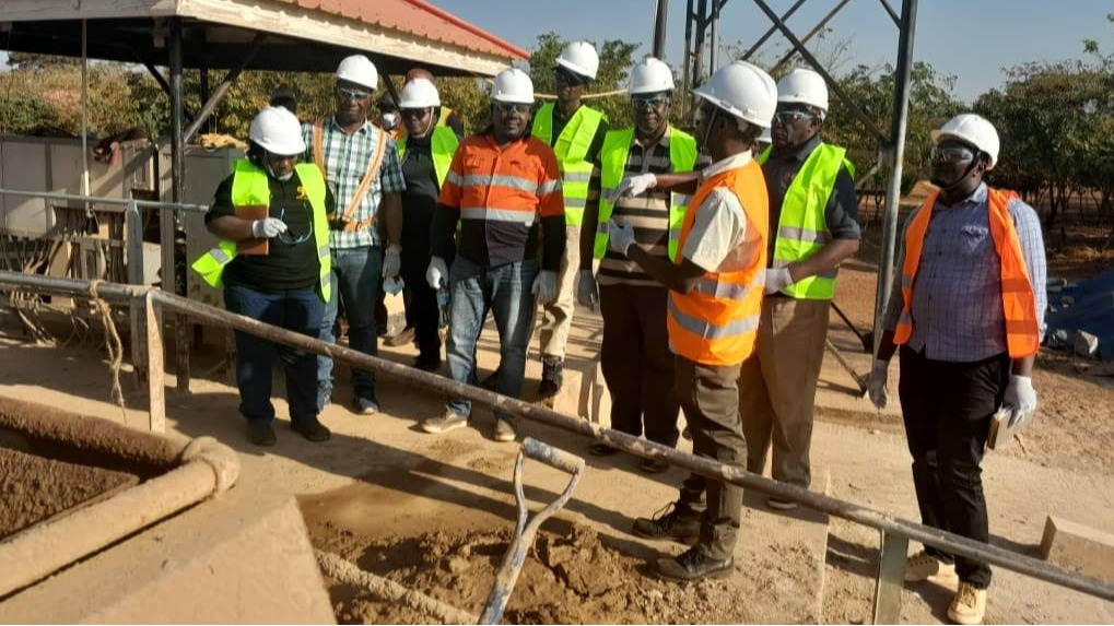 BODI YA SHIRIKA LA MADINI LA TAIFA (STAMICO) YATEMBELEA KITUO CHA MFANO KATENTE