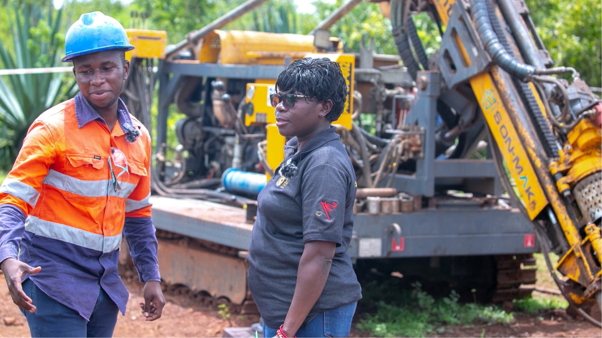 RIG ZA STAMICO ZAWAWEZESHA WACHIMBAJI KUPATA TAARIFA ZA KINA